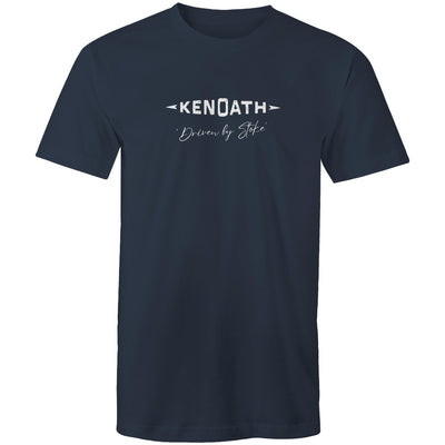 Kenoath Clothing Co Driven by Stoke Long Logo navy Kenoath Ken Oath Driven by Stoke