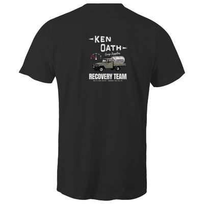 kenoath clothing co Landcruiser Recovery Team tee t-shirt Kenoath Ken Oath tee black toyota landcruiser camping 