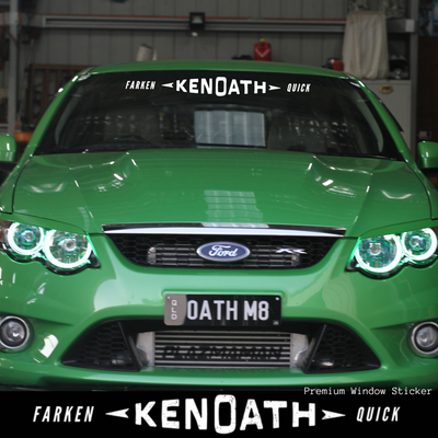 Kenoath Clothing Co farken quick premium window sticker Kenoath Ford