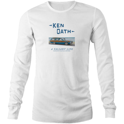 Kenoath Clothing Co Ken Oath The Kenoath Valiant Life long sleeve LS tee coastal cruiser