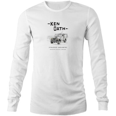 Kenoath Clothing Co Ken Oath long sleeve tee LS tee Straddie Dreaming FJ45 coastal cruiser Stradbroke Island 
