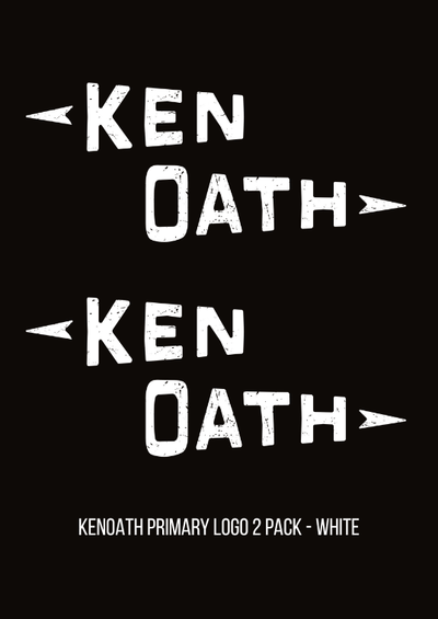 The Original Ken Oath Sticker in a 2 pack.