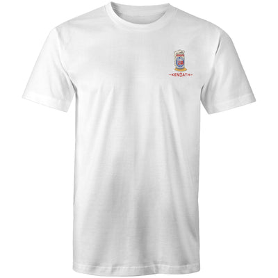 Kenoath Clothing Co Girt by Beer white tee t-shirt Kenoath Ken Oath