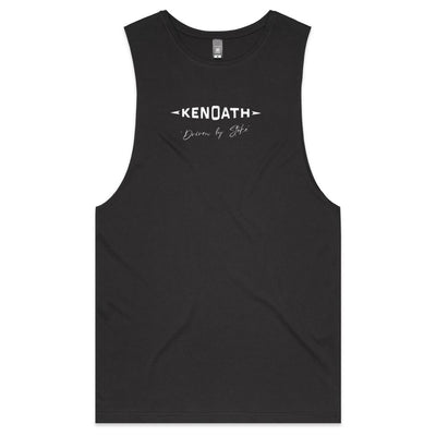 Kenoath Clothing Co Driven by Stoke long logo tank unisex tank muscle tee