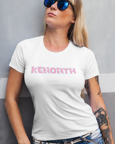 Kenoath Clothing Co Ken Oath Kenoath Mate Pink Sandman Tee womens White
