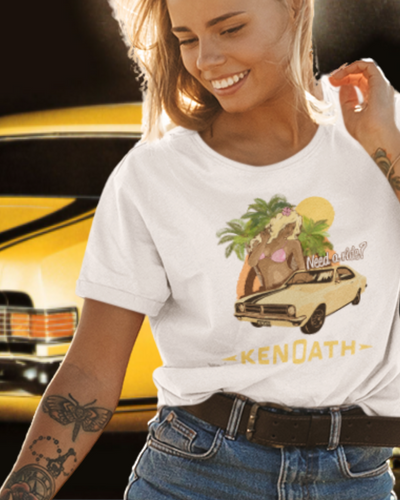 Kenoath Clothing Co Monaro Need a Ride oversized tee t-shirt Ken Oath tee