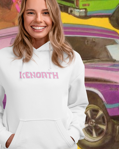 Kenoath Clothing Co Ken Oath hoodie Pink Sandman Panel Van Unisex Hoodie