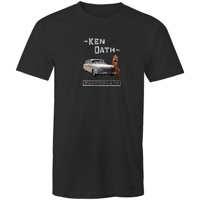 The Kenoath Falconoath tee Ken Oath Ford Falcon XP retro vintage car Chrome