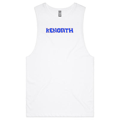 Kenoath Clothing Co The Kenoath Sandman Blue tank top muscle tee Ken Oath 